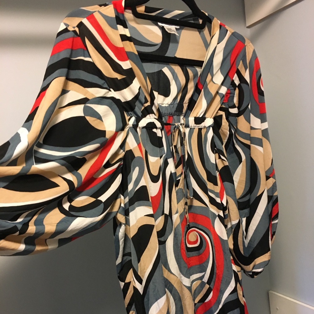 Symmetry Printed Dress